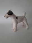 terier- figurka ceramiczna- vintage