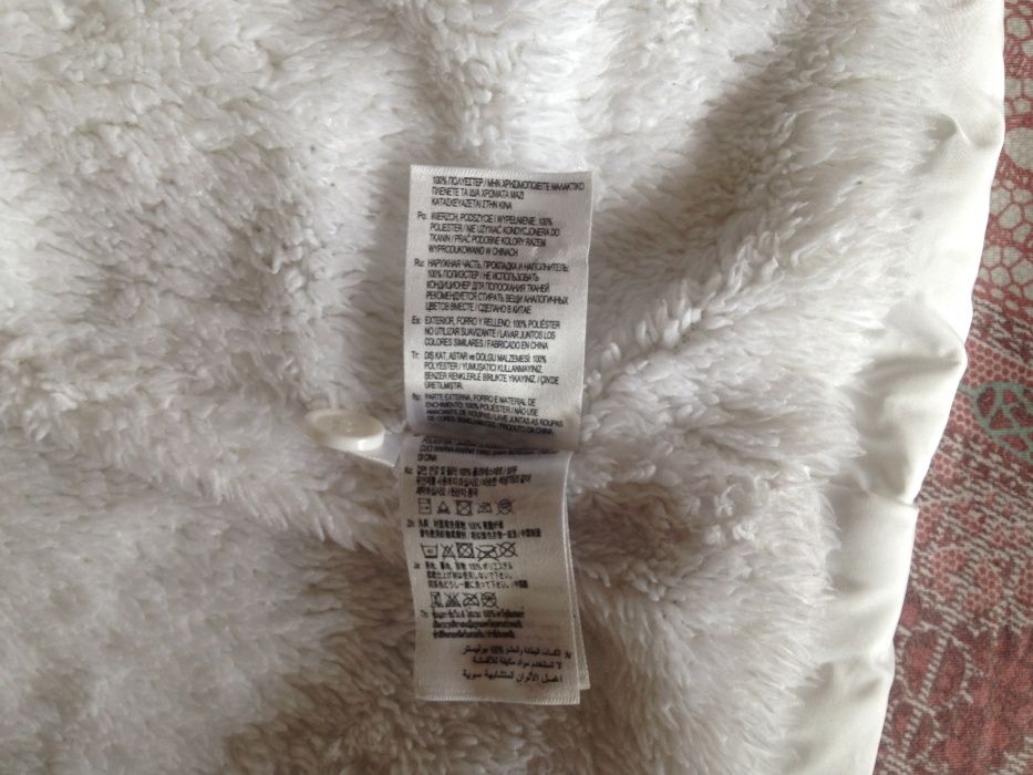 Куртка белоснежная, Mothercare, 6–9 мес.