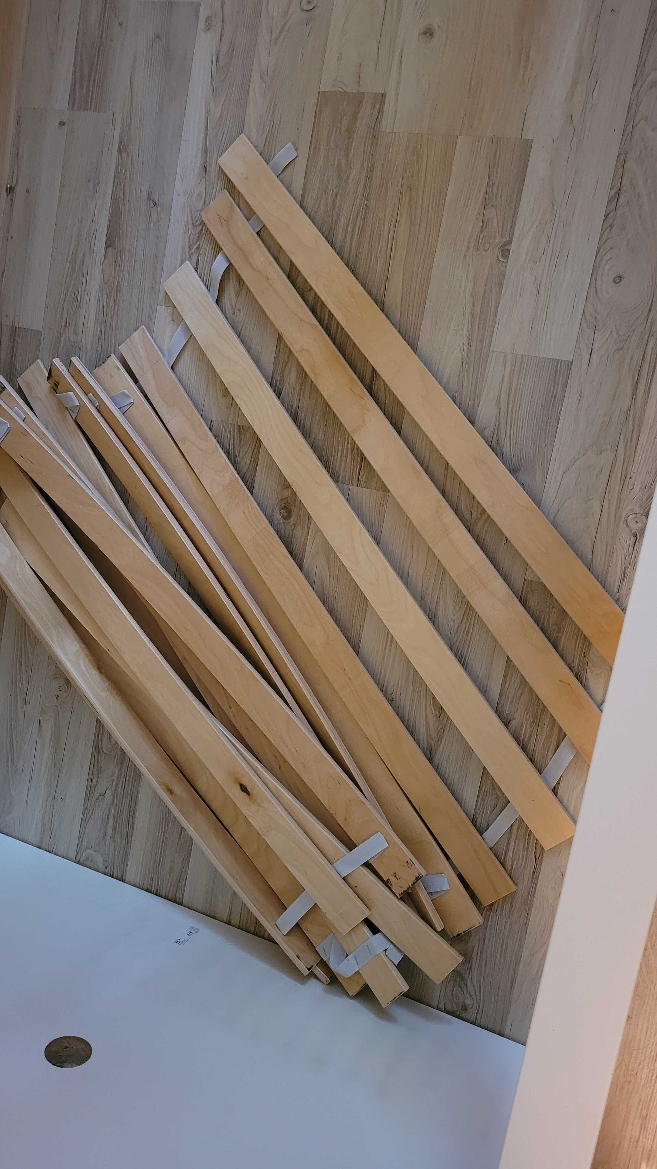 IKEA MALM Białe pojedyńcze łóżko 90x200 szuflady stelaż 105x209 TANIO