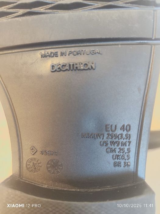 Botas equitação Decathlon Semi Novas