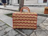 Cesta de junco portuguesas