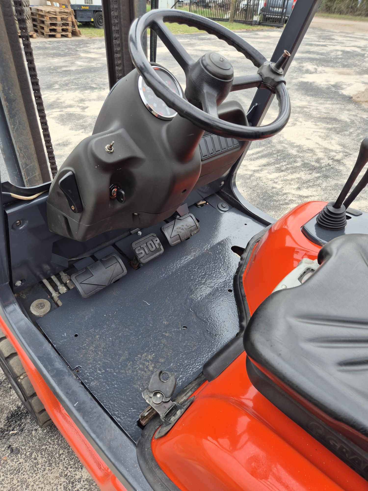 Wozek widłowy linde h16 t gazowy 1600kg z Niemiec okazja