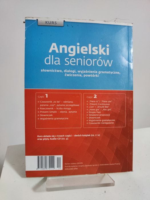 Angielski dla seniorów Kurs podstawy z ćwiczeniami bez CD
