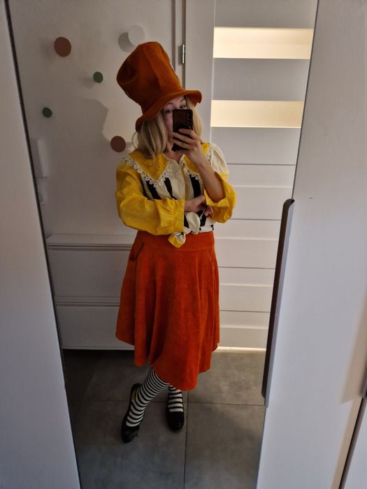 XL 42 XXL 44 Alicja w krainie czarów strój karnawałowy przebranie