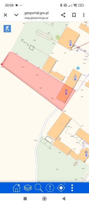 Sprzedam działkę 0,2163ha Karnówko