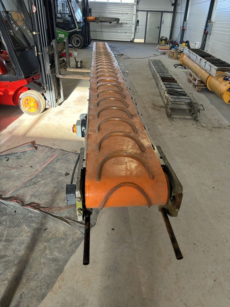 Taśmociąg aluminiowy 7,2m podajnik taśmowy
