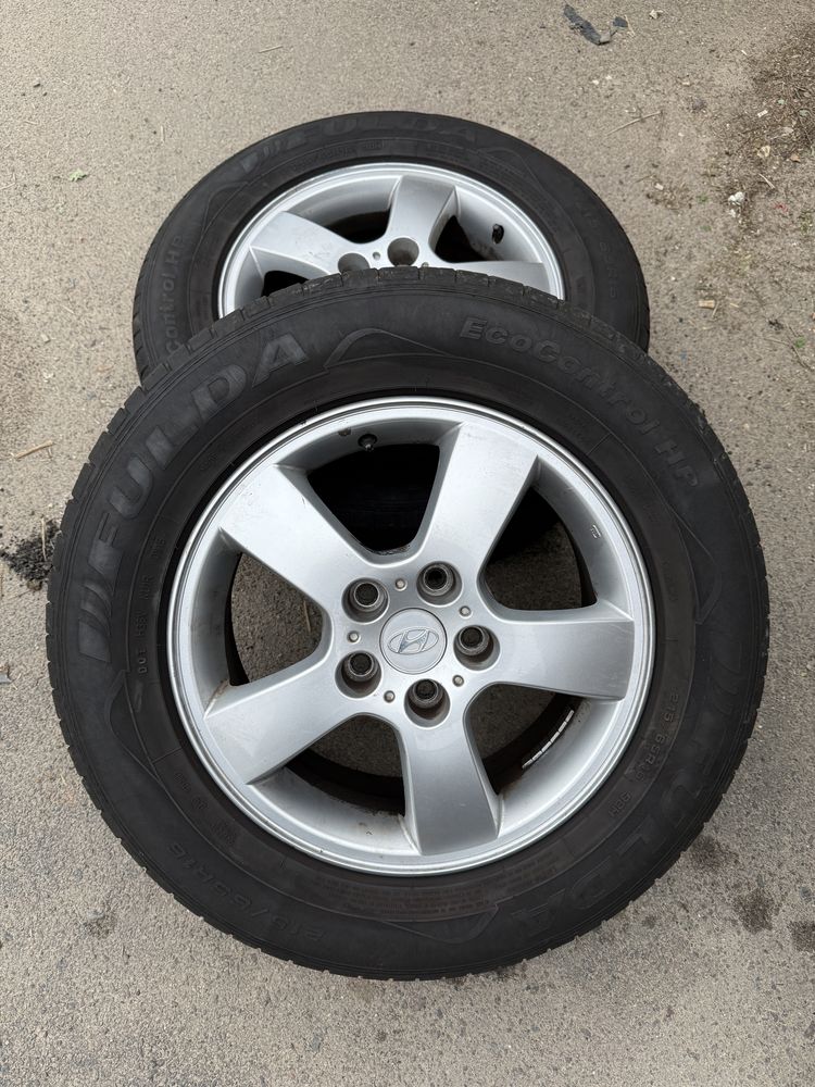 Диски з шинами hyundai 215/65r16 5 на 114.3