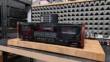 Deck Denon DRW-850 drewniane boczki pilot