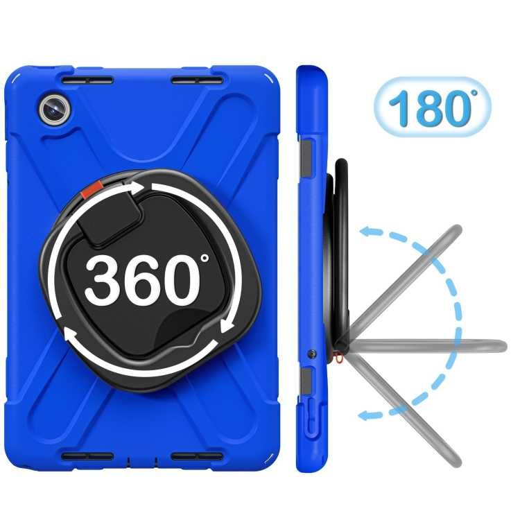 Pancerne Mocne Etui z Uchwytem do Lenovo Tab M11 granatowe