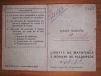 Livrete antigo Bicicleta "ESMALTINA" - DEZ/1977