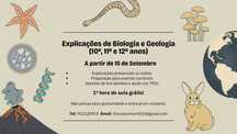 Explicações de Biologia e Geologia Ensino Secundário (10º, 11º e 12º)