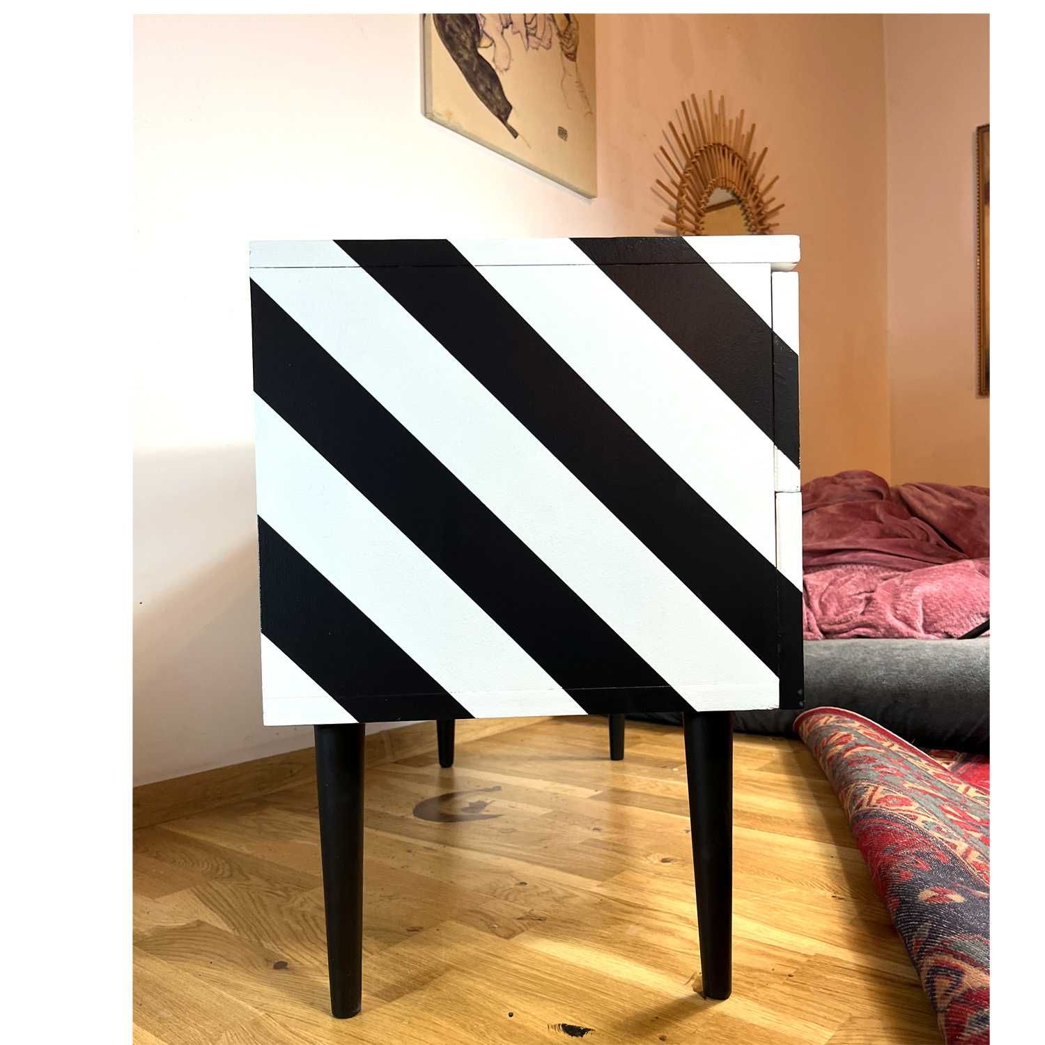 szafka na buty komoda sideboard vintage prl TRANSPORT GRATIS