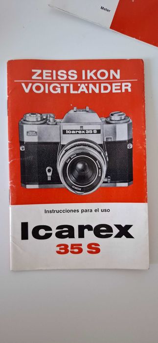 Zeiss Ikon Icarex 35CS (1968), 5 Lentes Zeiss/Voigtländer e acessorios