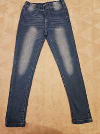 Spodnie r. 134 jeginsy/jeansy dla dziewczynki PEPCO