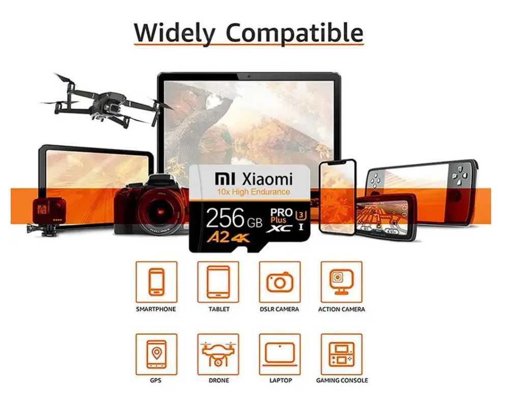 Karta pamięci MicroSD Xiaomi PRO Plus XC U3 1TB 4K Adapter OKAZJA!