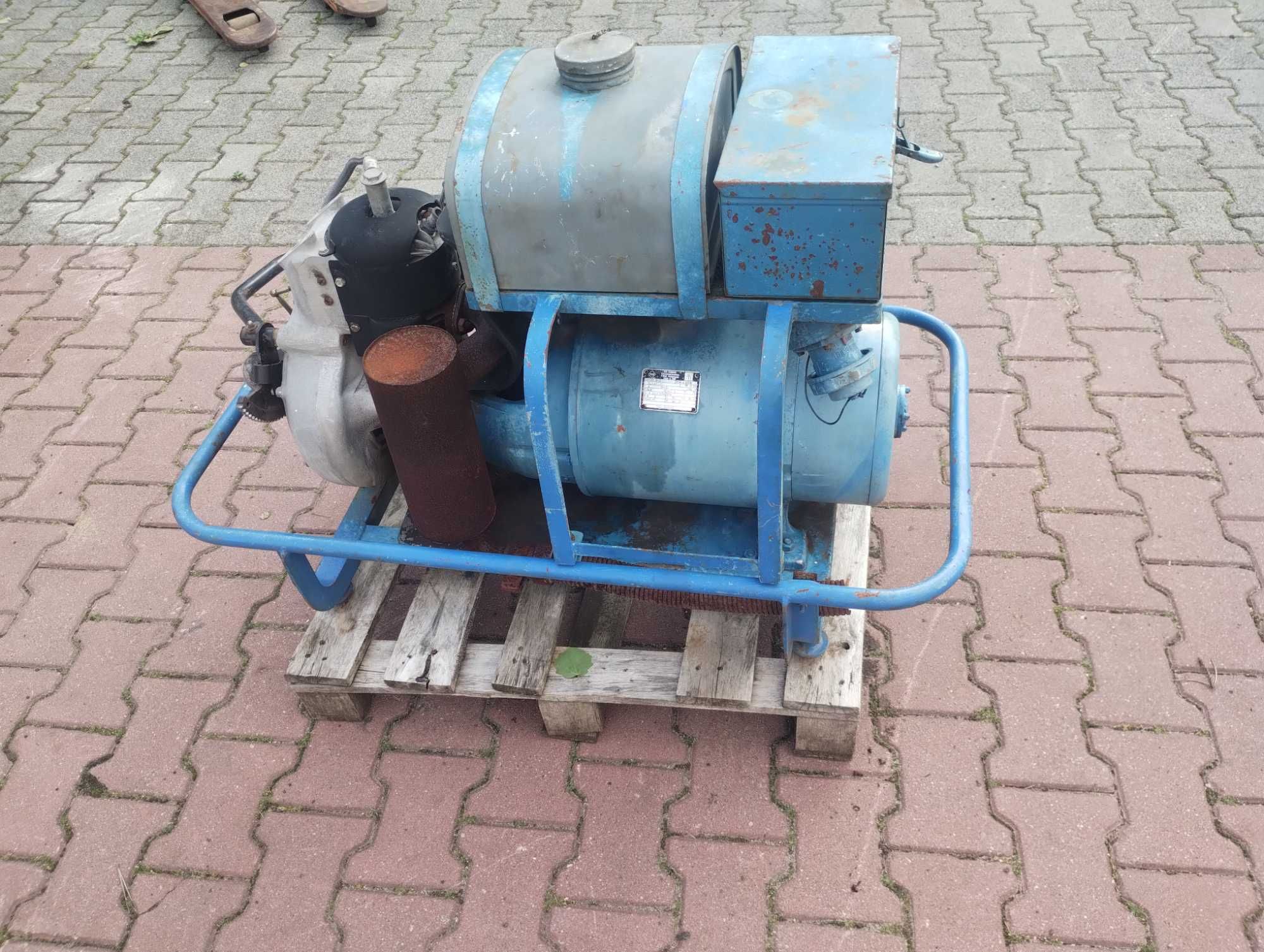 Agregat prądotwórczy bundeswera 3kva fazowy siłowy Sachs 2T  generator
