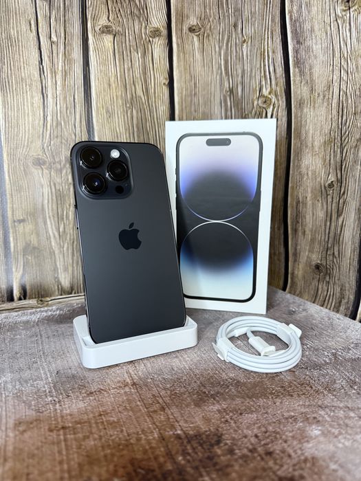 Iphone 14 Pro space black 1TB neverlock E-Sim
