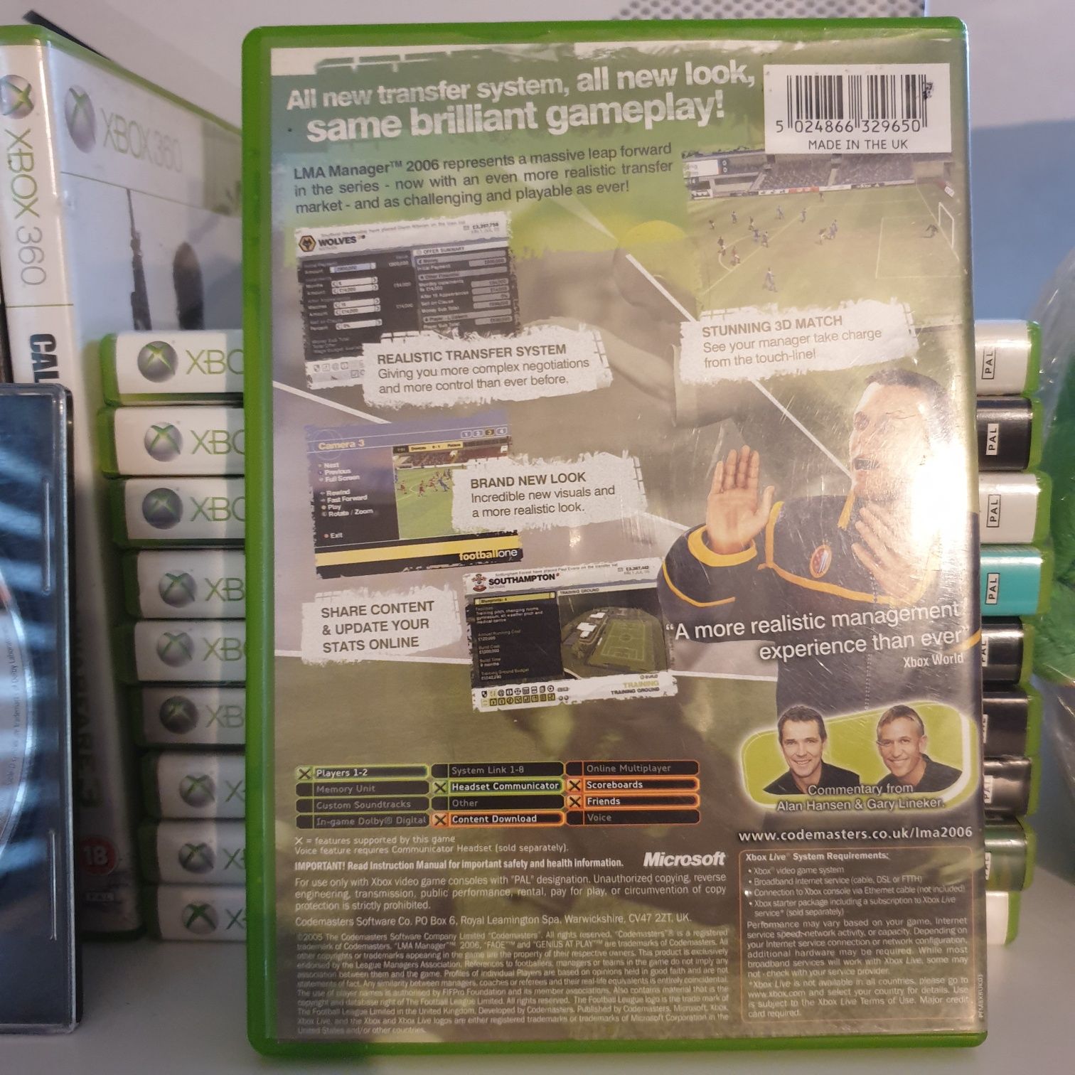 Gra xbox LMA manger 2006 xbox classic