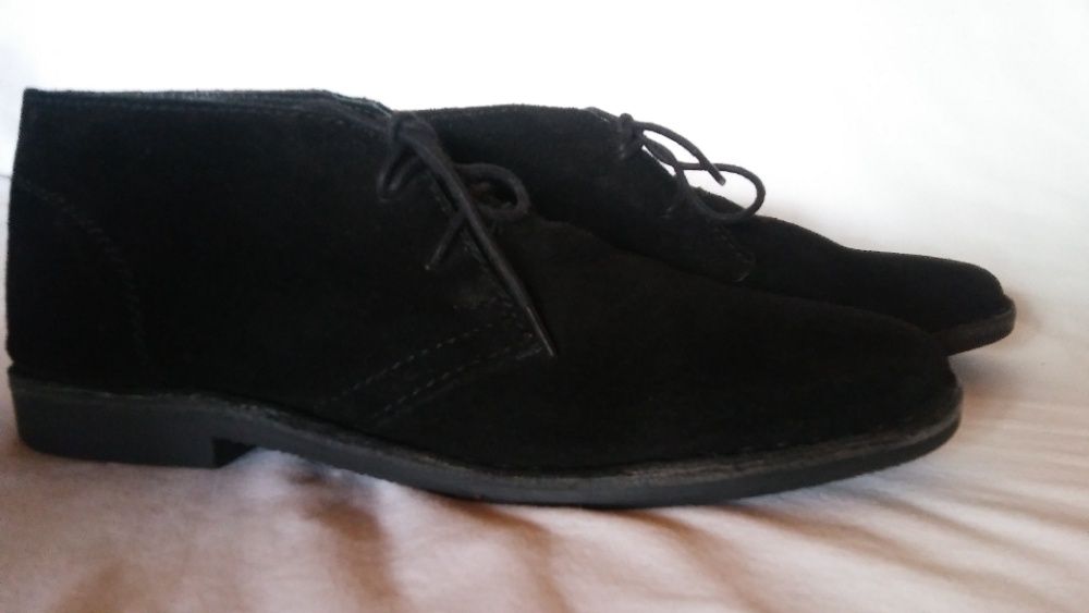 Next trzewiki roz.42, dł.wkł.27 cm- skóra- stan bdb