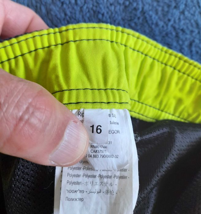 Calções de praia Surf/fato de banho de criança Ripcurl e Quiksilver