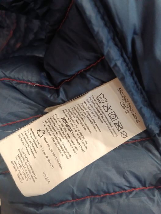 Куртка пуховик Rab Microlight Alpine Down Jacket marmot,patagonia