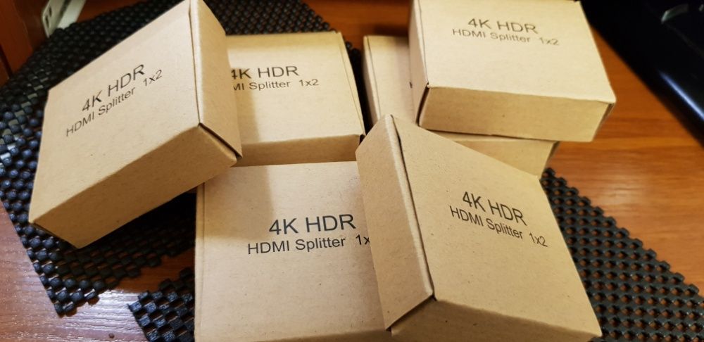 HDMI сплиттер 4K 2 порта активный из 1->2 хдми разветвитель Splitter