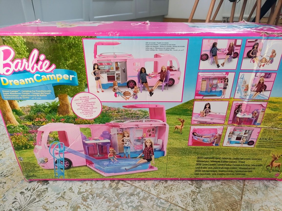 Barbie camper rozkładany
