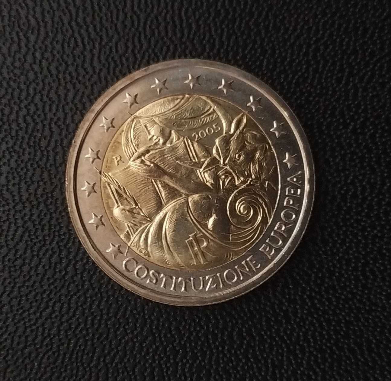 2 Euro 2005 Włochy - Costituzione Europea