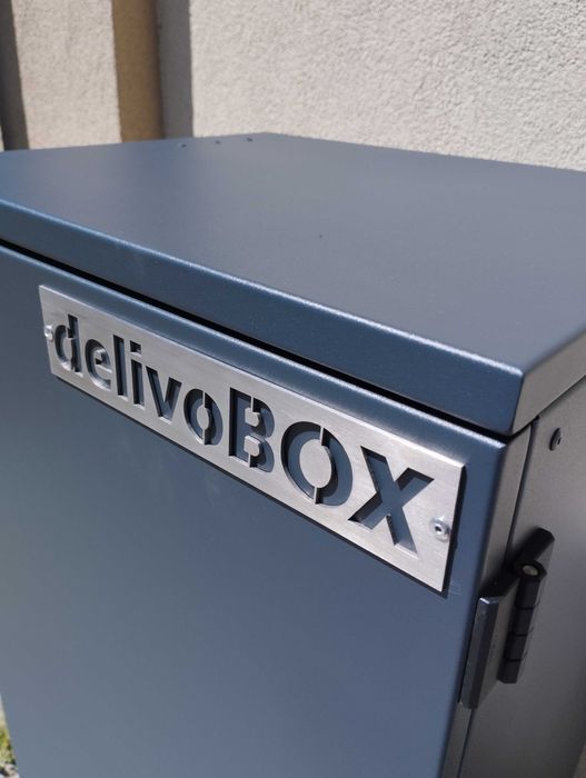 Prywatna skrzynka na paczki Delivobox X1 45/37/125 RAL 7016 Grafit