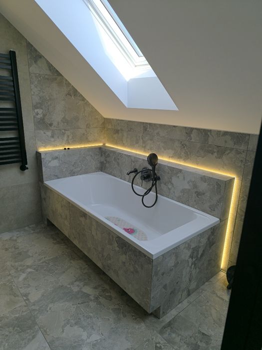 Kafelkarz glazurnik wykończenia wnętrz biały montaż