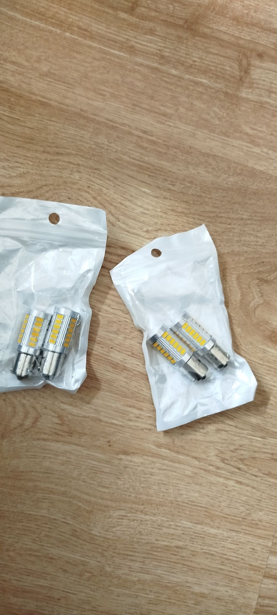 Lâmpada 33 leds pisca laranja auto