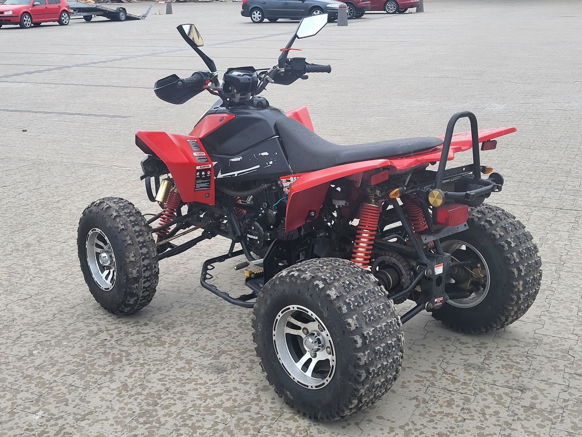 Quad Bashan 250cc, zarejestrowany