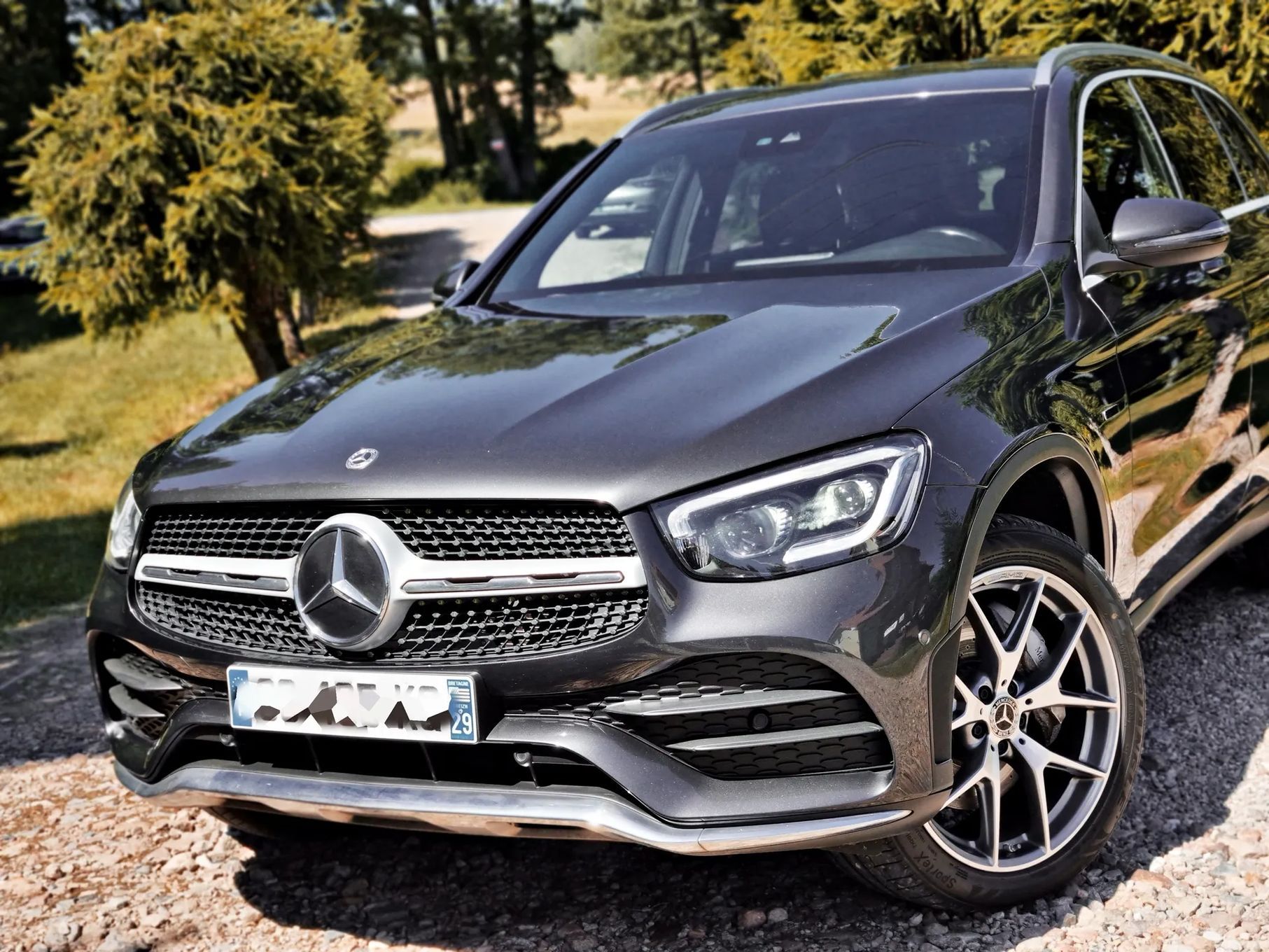 Mercedes-Benz GLC _ 300de _ 4 Matic _ AMG _ 306 koni _ 2o21 rok _ PLUGIN
