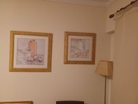 Quadros rústicos decorativos em tons de amarelo