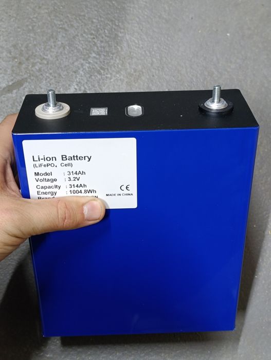 Ogniwo LiFePO4 Cornex 314Ah (Real 330Ah) 3.2V Grade A Magazyn energii