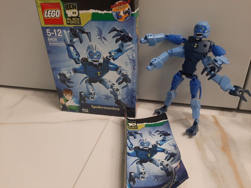 Lego zestaw 8409 Ben Alien SPIDERMONKEY okazja