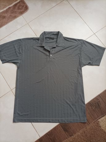 Giorgio XL koszulka polo męska szara t-shirt