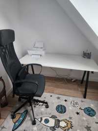 Zestaw biurko+ krzesło IKEA
