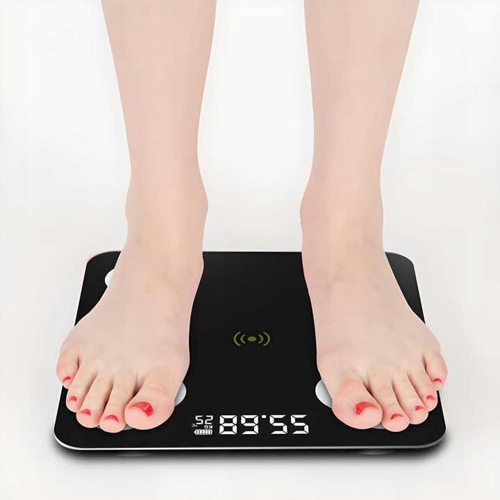 Waga Łazienkowa Analityczna Slim 180 kg Smart + 25 w 1 Android Ios