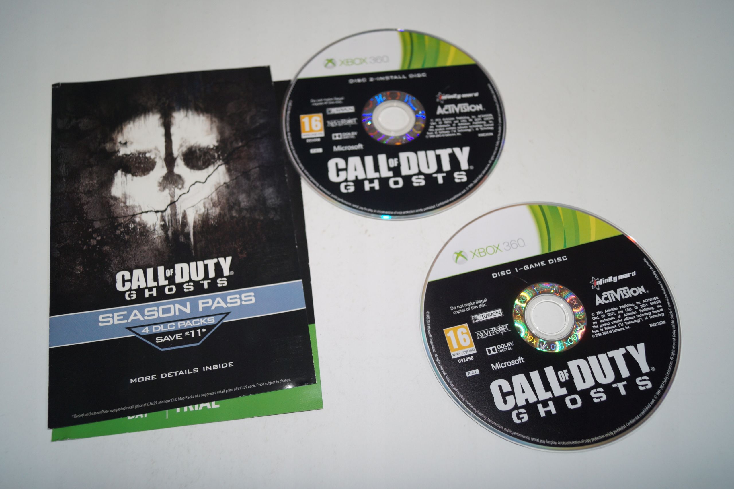 Gra Call Of Duty: Ghosts X360 Xbox 360 Pudełkowa