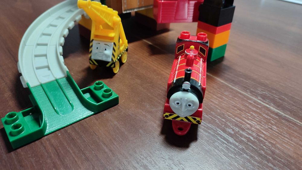 Tomek i przyjaciele- Mega Bloks - Working Hard at the Sodor Steamworks