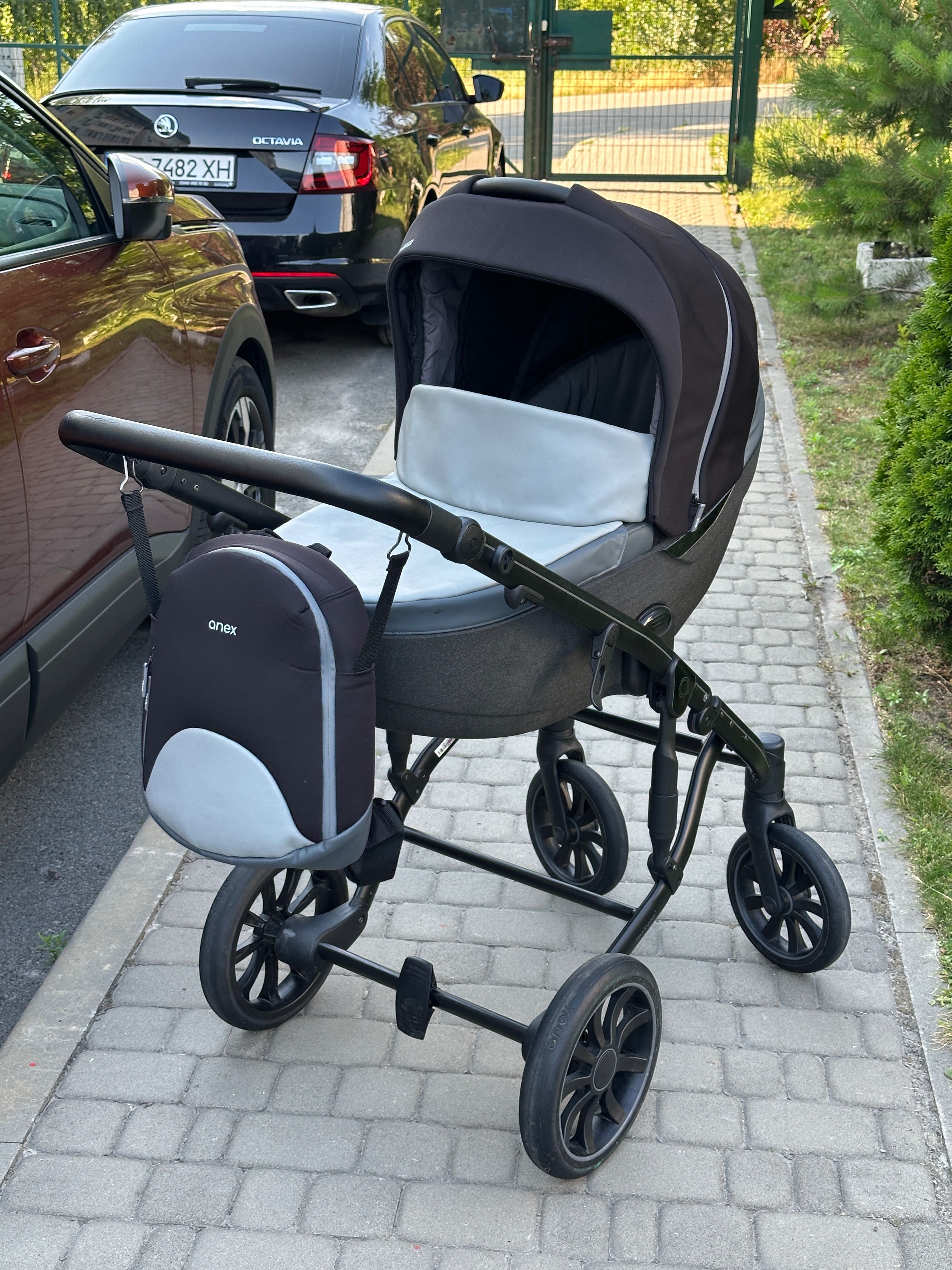 Коляска 2 в 1 Anex M/Type PRO Tech grey, на гарантії до вересня 2026