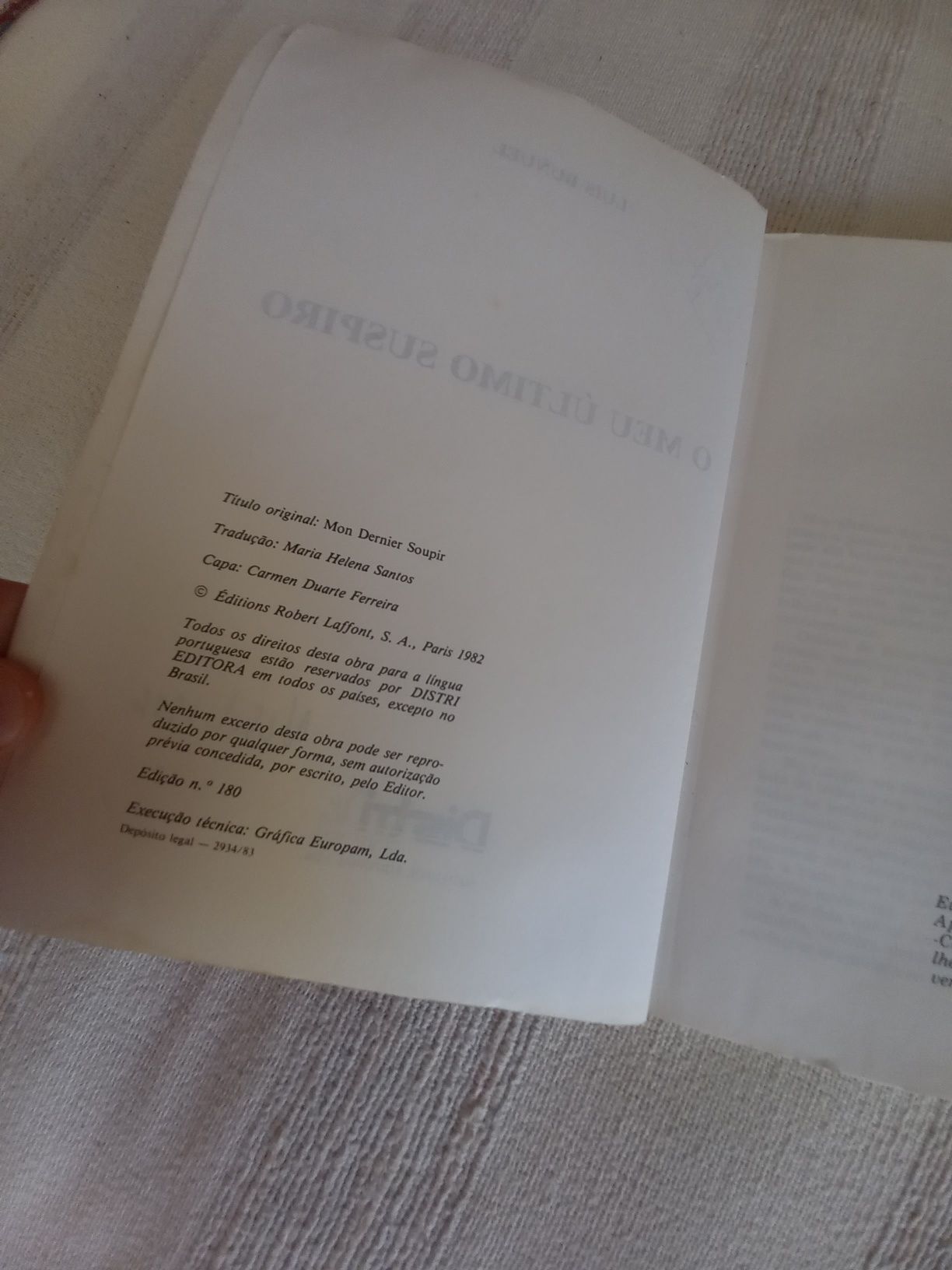 As memórias do realizador Luís Bunuel