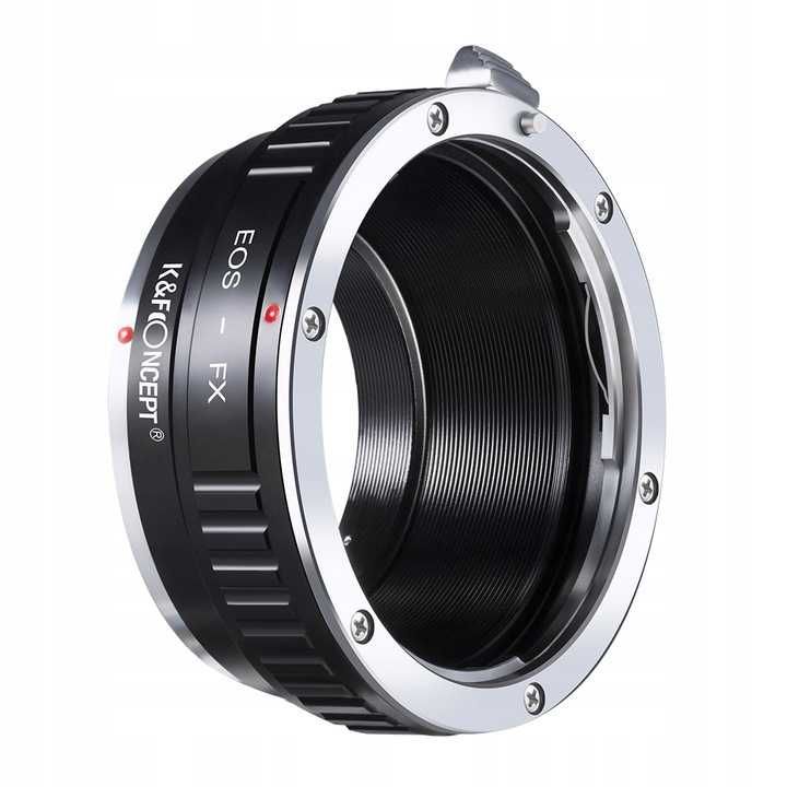 Adapter Canon EOS na Fuji FX K&F Concept najlepszy