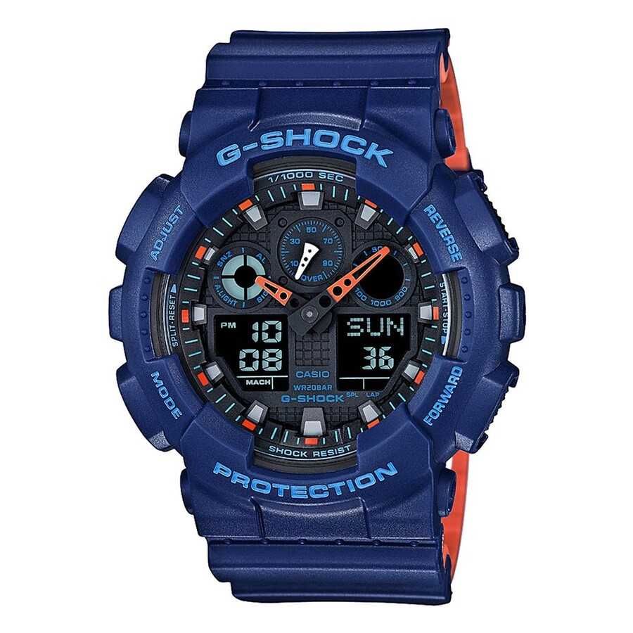 Чоловічий годинник Casio GA-100L-2ACR G Shock