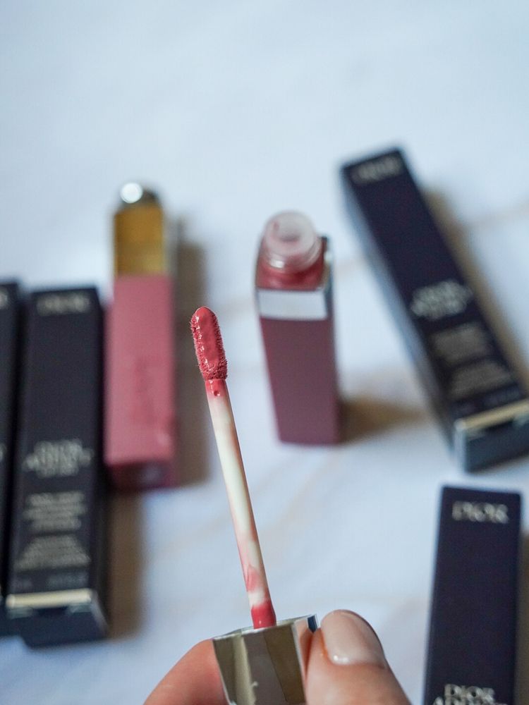 Тінт для губ діор dior addict lip tint 351 natural nude