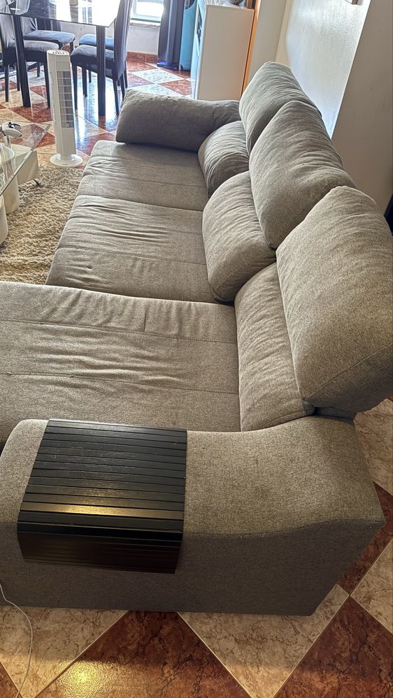 Sofá Chaise longue Conforama