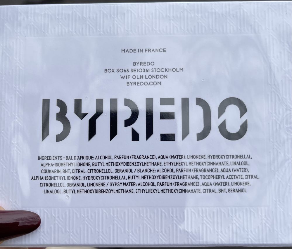 BYREDO парфумована вода 12 мл- 1 шт