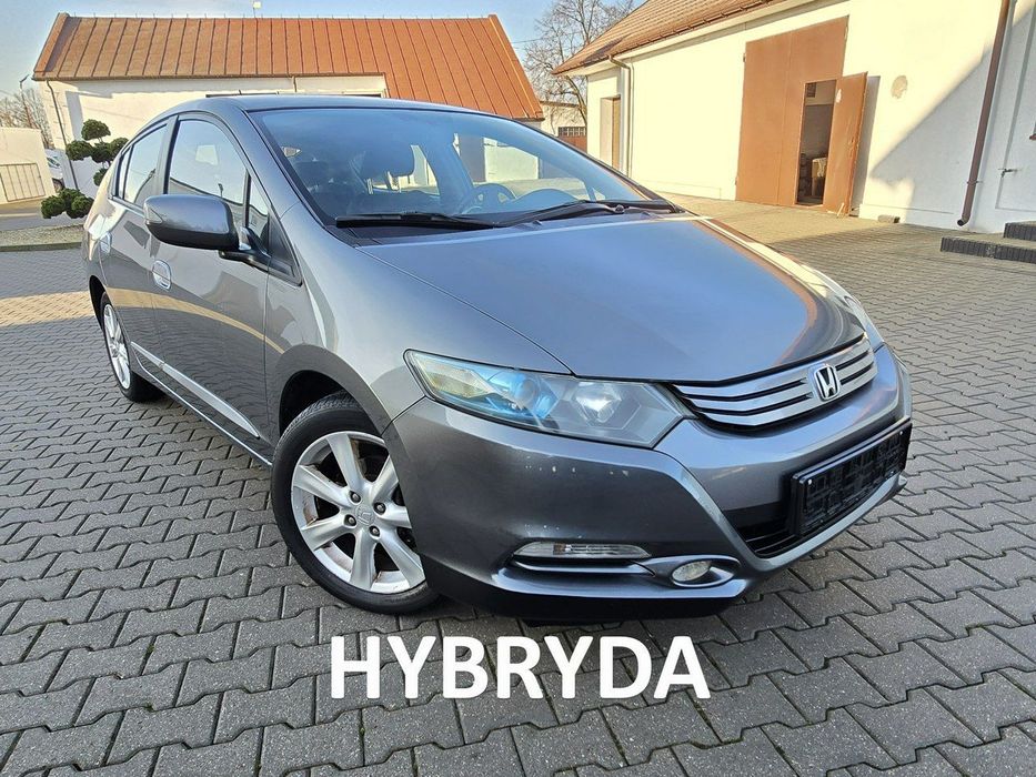 Honda Insight 1,3+Hybryda. Automat.Serwis.Podg.Fot.Tempomat.Halogeny.alu.Hak