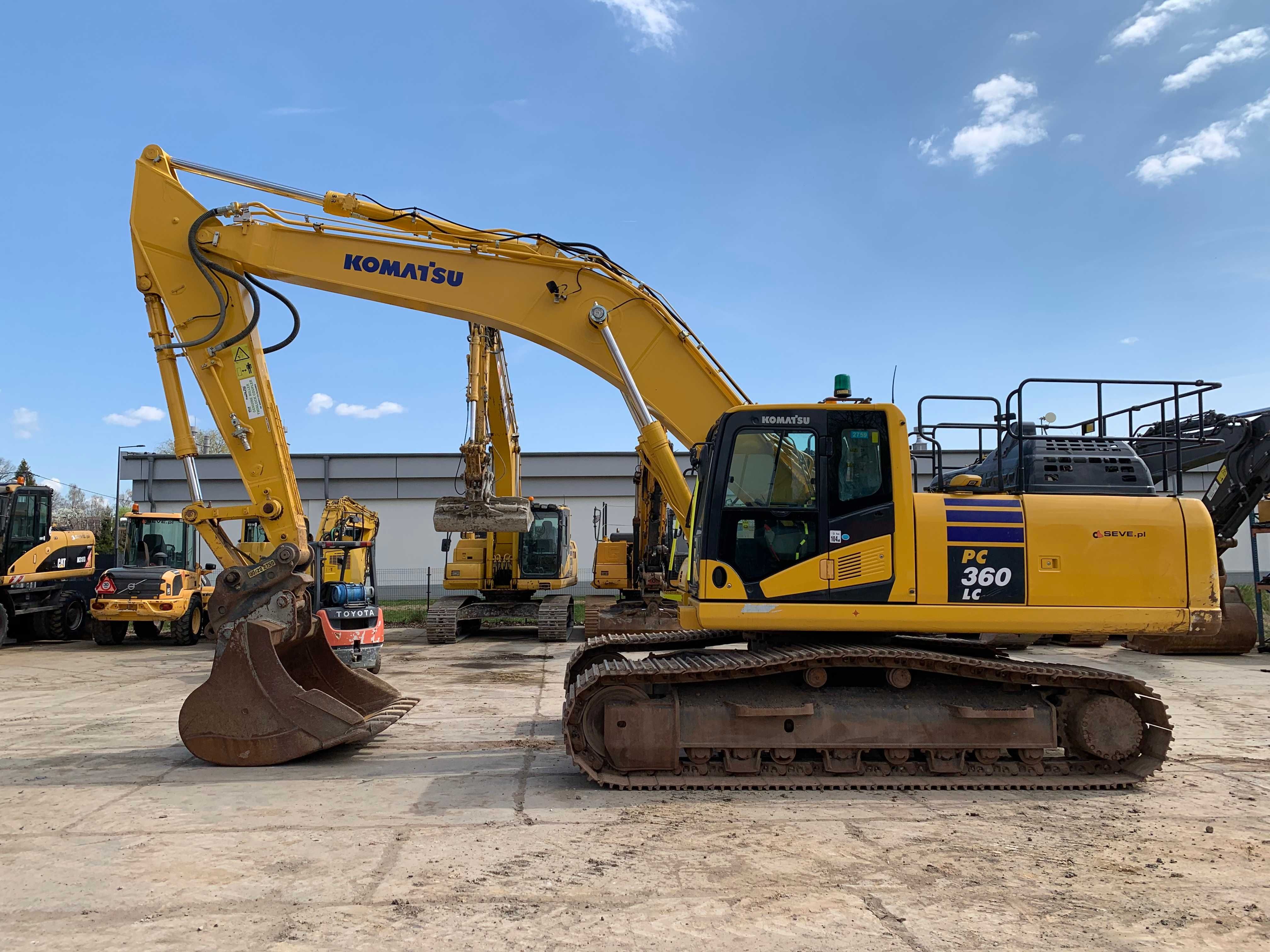 Komatsu PC 360 LC-11 / 2022 / 1700 mtg / koparka 35 36 ton Cat Volvo